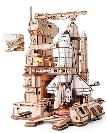 ROKR Puzzle 3D Madera el Transbordador Espacial, Maquetas para Construir Adultos Cohete, Regalos de Cumpleaños para Niños y Adultos, Space Shuttle, LKA02 | Ya disponible en tu tienda friki favorita! En mundofriki.es! ROKR Puzzle 3D Madera el Transbordador Espacial, Maquetas para Construir Adultos Cohete, Regalos de Cumpleaños para Niños y Adultos, Space Shuttle, LKA02 | Ya disponible en tu tienda friki favorita! En mundofriki.es!