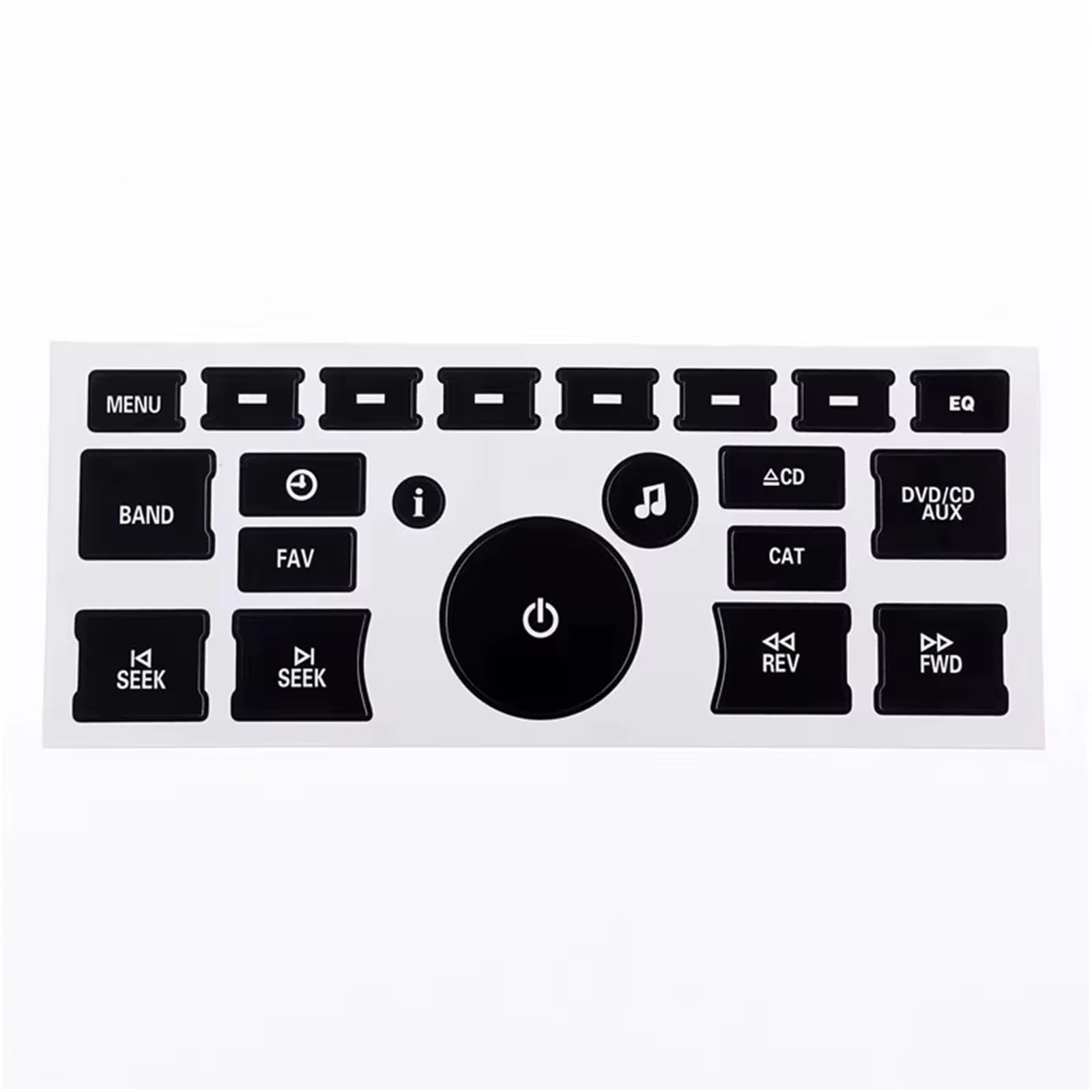 Repair Compatible with GMC for Yukon for Denali for Yukon XL SLE SLT 2007-2014 Car Dashboard Control Button Repair Decals