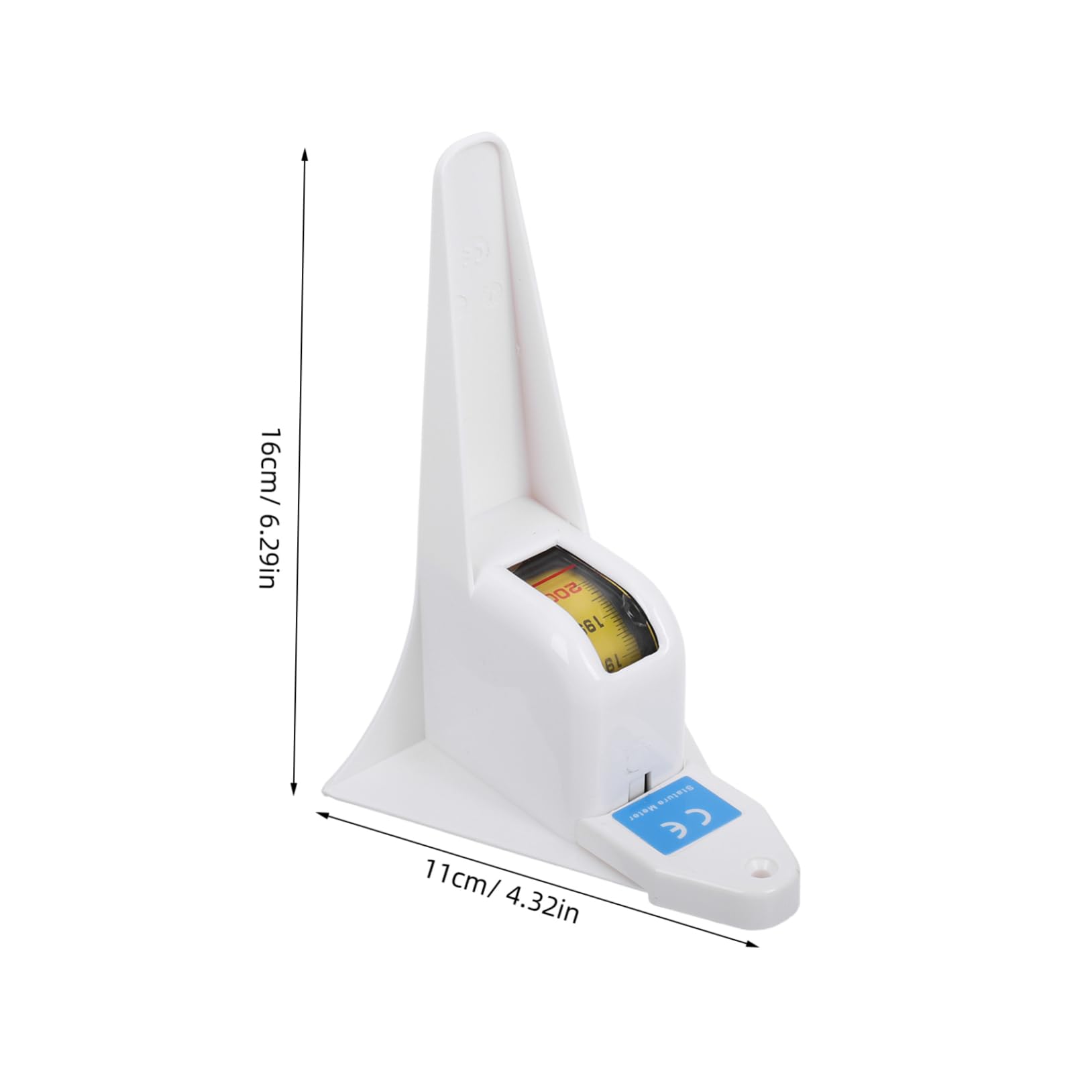 IWOWHERO Height Measuring Board for Children 2m Metal Retractable Tape Kids Growth Chart Wall Stadiometer Easy Use