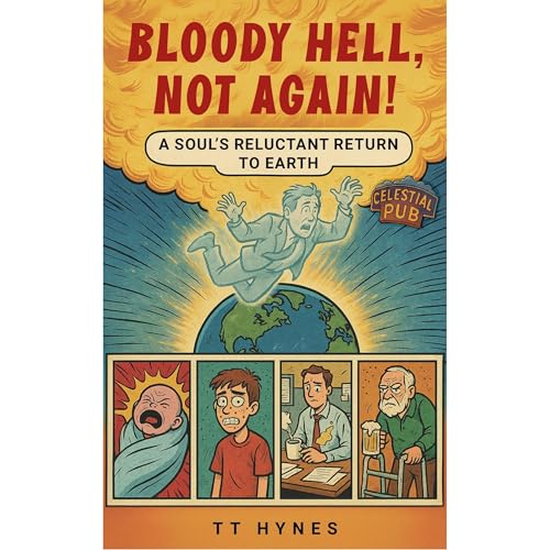 Bloody Hell, Not Again! A Soul&rsquo;s Reluctant Return to Earth Audiolibro Por TT Hynes arte de portada