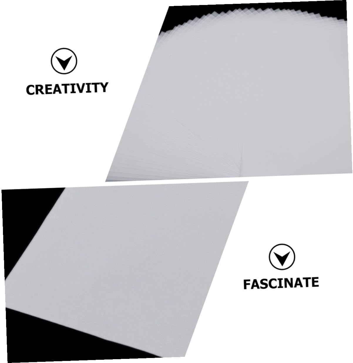 Generic Calligraphy Practice Paper Transparent Tracing Paper for Beginners for Sketching Drawing DIY Handcraft Copying and Art Crafts