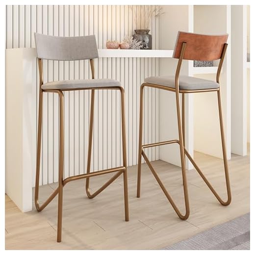 Kit 2 Banquetas Altas Cozinha Balcão 1747 Carraro (Rosê)