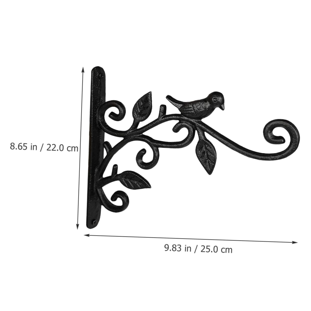 BESPORTBLE 2pezzi Gancio Da Parete Per Appendere Piante Sospese Mangiatoie Per Uccelli Cestini Di Fiori e Lanterne Resistente e Facile Da Installare