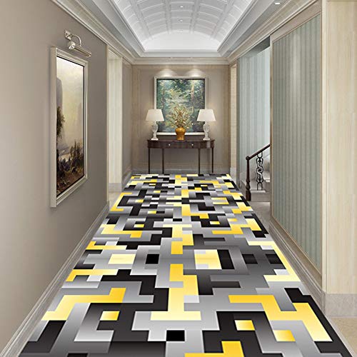 Tapis de passage d'allée résistant aux passages fréquents pour grand couloir ZRUYI