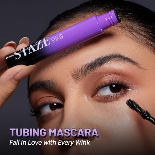 Image of Staze9to9 Cupid's Essentials Gift Box (All Eyes On You Tubing Mascara + Cheek Me Out Multipurpose Blush Stick 03 Spank + Creme De La Matte Lipstick 04 Tequila Sunrise)