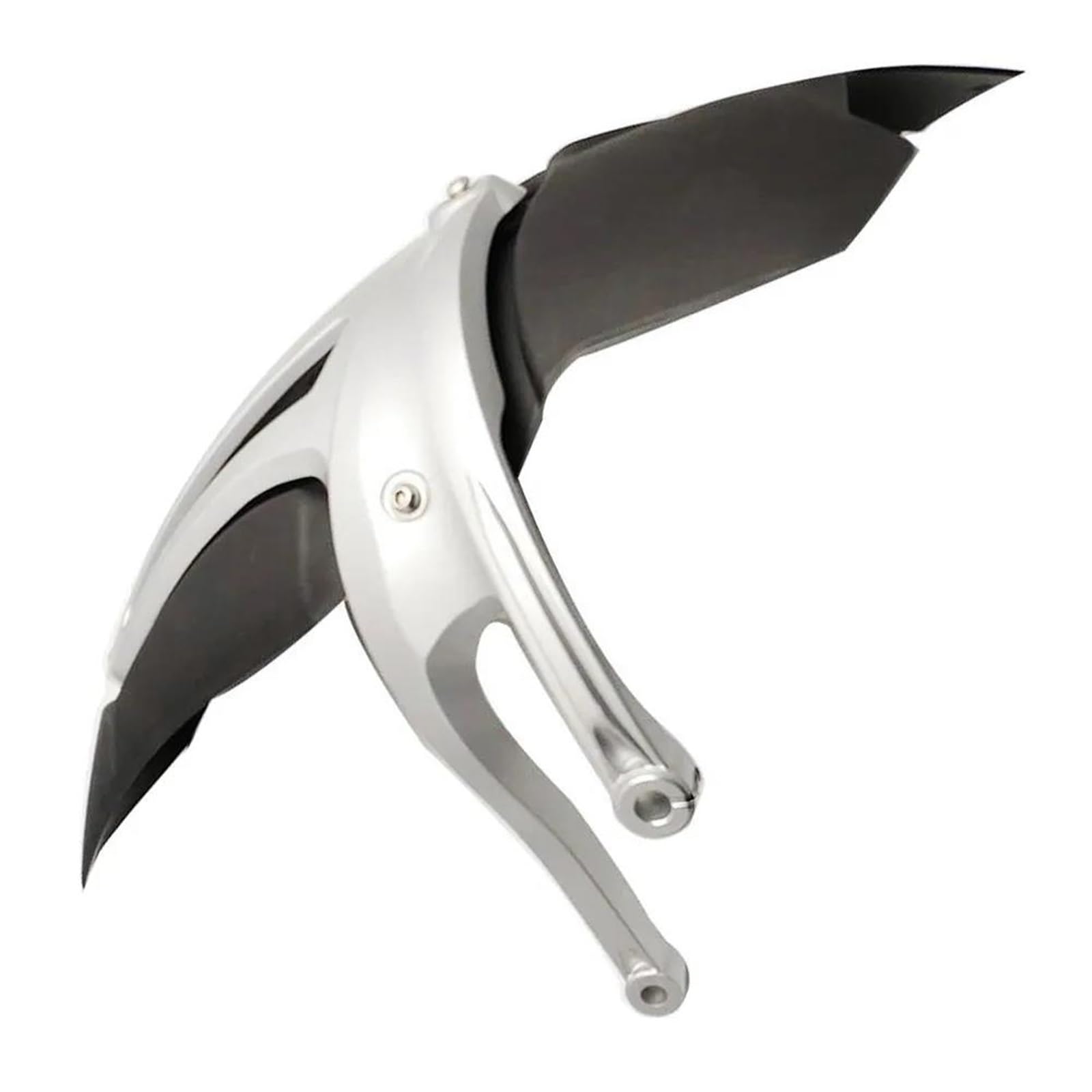 Motorfiets spatbord Voor BMW Voor R1200GS Voor Adventure Voor R 1200 GS RT ST ADV 2004-2012 Motorfiets Achterband Hugger Spatbord Spatbord Mud Flap voorspatbord (Color : Zilver