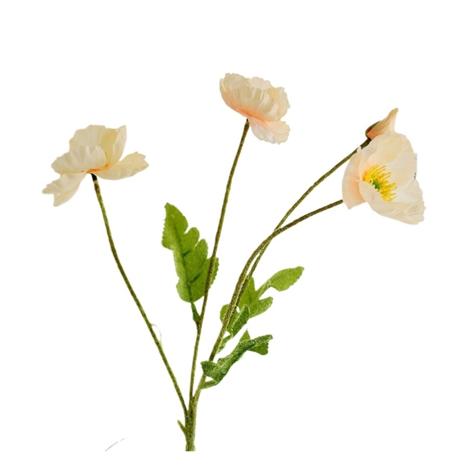 HamPaesk 1PC Artificial Flower Long Stem Home Garden Table Wedding DIY Party Bouquet Decoration(Champagne)