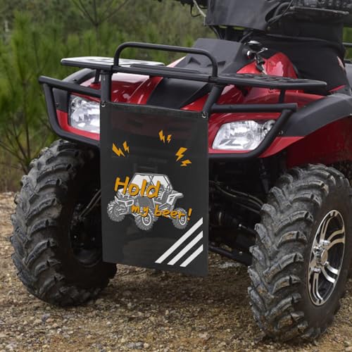 Image of UTV Accessories ATV Trash Bag Hanging Special Design Patterns Off Road SXS, RZR, Compatible With Can-Am, Cfmoto, Teryx, Kawasaki, Golf Cart, Arctic Cat Boat Trash Can, Side By Side Accessories