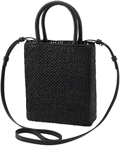 Amazon | [ロエベ] トートバッグ ミニ スタンダード A5 ラフィア かご