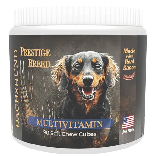 Multivitamins, Balanced Nutrition for Dachshund, 90 Count, Made i...