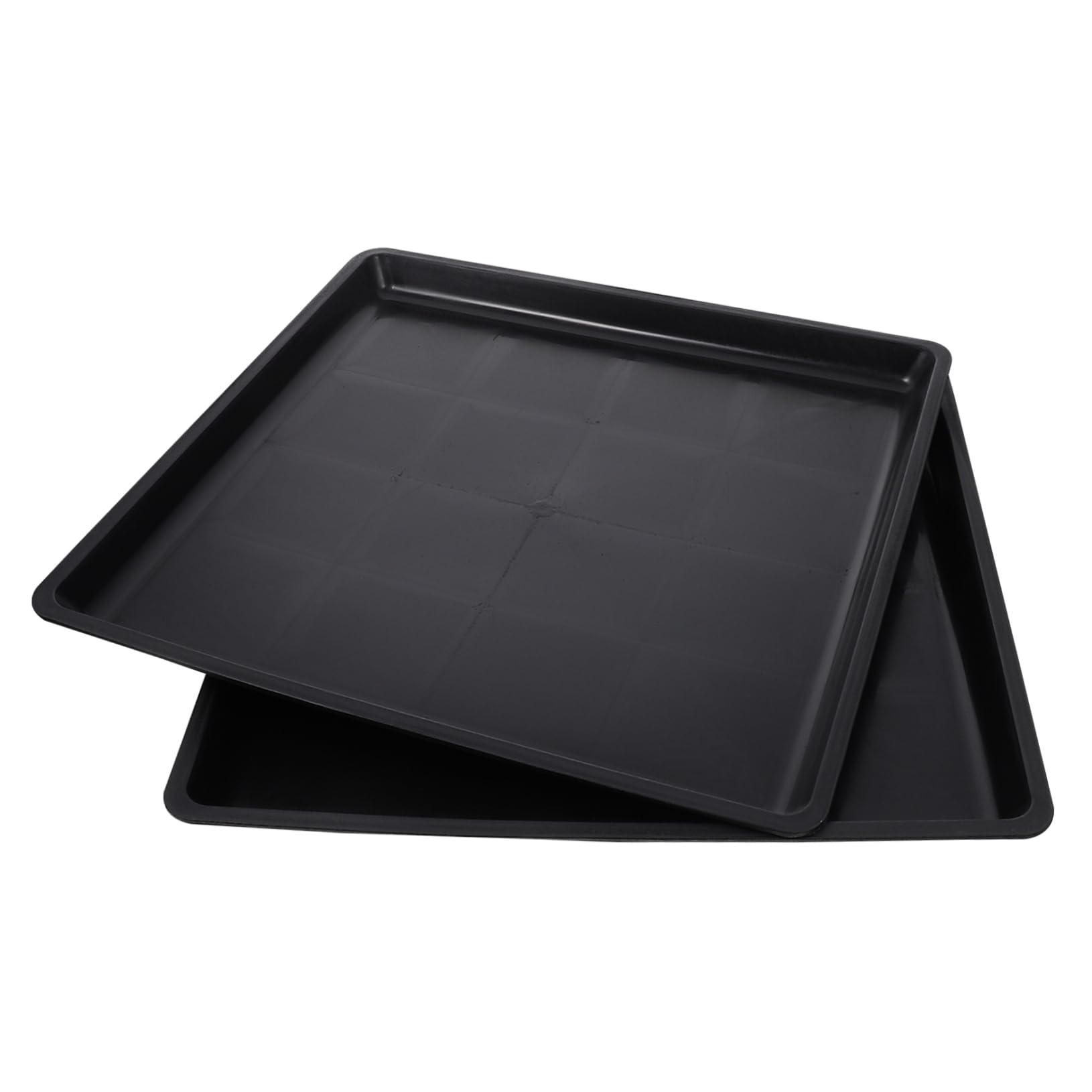 COLLBATH Pet Cage Accessory Pet Cage Bedpan Tray Double Pans Dog Crate Pan Safe and Easy to Use