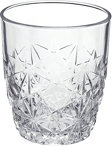 Bormioli Rocco Dedalo Rocks Crystal Cut 875 Ounce Tumbler Set of 6