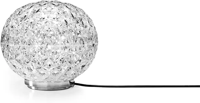 Kartell Lampa Mini Planet Table Lamp - Glass Clear, Ø 16 cm, Direct Power