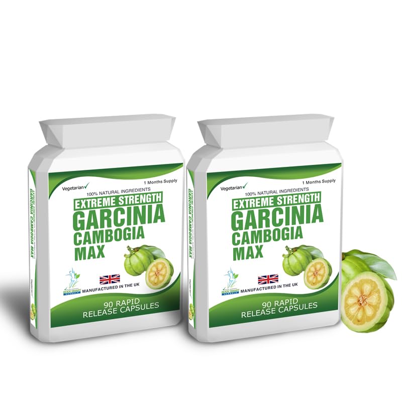Garcinia Cambogia Fruit Clean Pure Detox Weight Management 120 Capsules 1500mg Daily Dose Bio Slim Dieting Tips