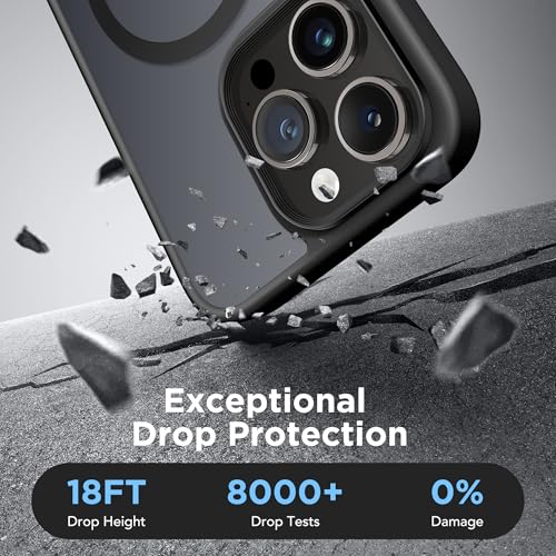 Coque iPhone 14 Pro Max antichoc de qualité militaire MagSafe