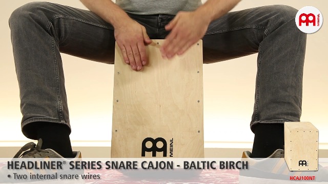 Meinl MCAJ100BK-PBF Frontplate Cajon (Pacific Blue Fade) Fiyat ve Modelleri Müzi