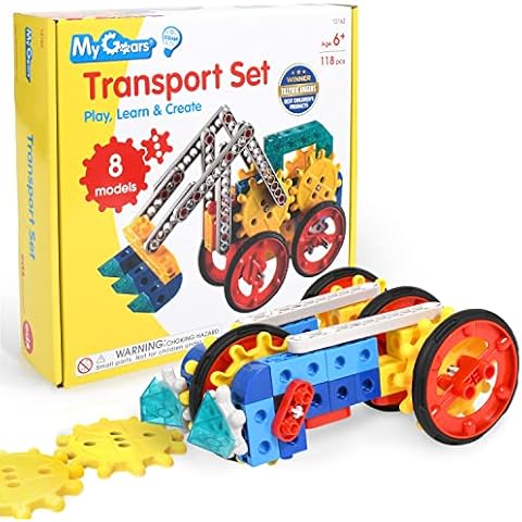 edxeducation My Gears Transport Set - 118 Pieces Cover
