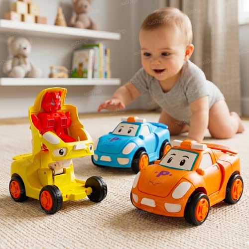 Image of Zest 4 Toyz Unbreakable Automobile Car (Pack of 2) Friction Powered Cars Push and Go Car Toy for Boys & Girls (Random Color)