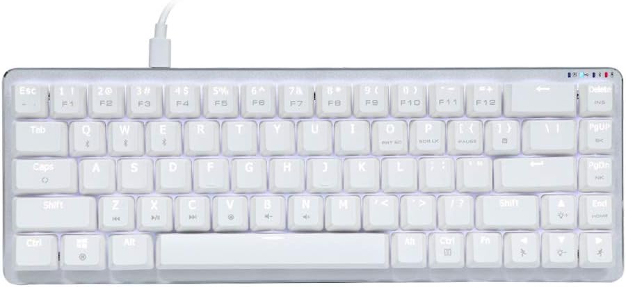Greatest Product EPOMAKER AJAZZ ZINC 68 Keys Bluetooth Wireless/Wired Gaming Mechanical Keyboard, with Aluminum Zinc Alloy Frame, White Backlight, 300 Hours Standby Time (Cherry Red Switch, White) Super Cheap 🛒 EPOMAKER AJAZZ ZINC 68 Keys Bluetooth Wireless/Wired Gaming Mechanical Keyboard, with Aluminum Zinc Alloy Frame, White Backlight, 300 Hours Standby Time (Cherry Red Switch, White)