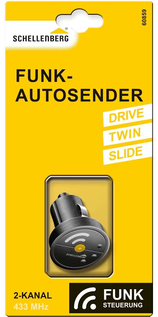 Schellenberg 60859 Garage Door Opener and Exterior Door Opener for Car Cigarette  Lighter : Amazon.com.be: Automotive