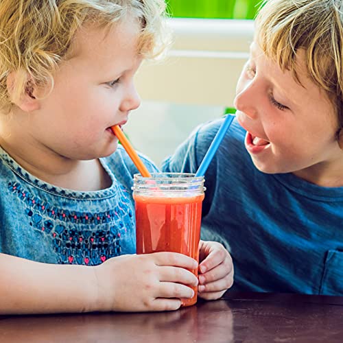 Pitillos Jumbo para Smoothies, Multicolor, Paquete 100 Piezas miniatura 6