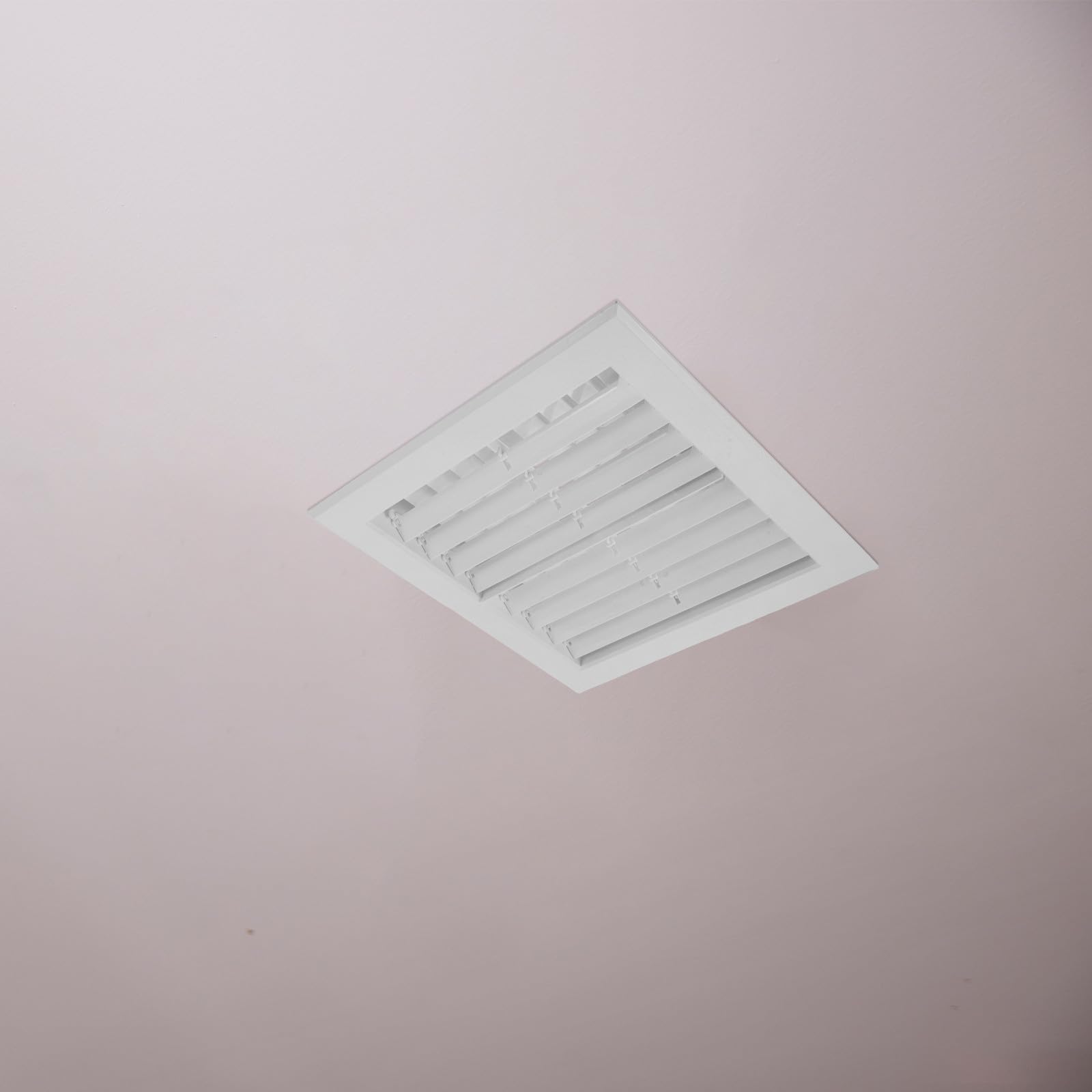 Griglia di Ventilazione per Condizionatore in Abs Design a Doppio Strato e Struttura Tondo-quadrata, per Creare Un'atmosfera Estiva Stile Moderno