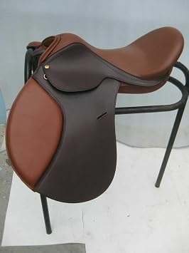 English Saddle Brown Leather treeless GP All Purpose Saddle