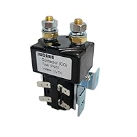 Vista 1 de Contactor de relé solenoide DC SW80 12V 24V 36V 48V 72V 80V Bobina 125A Vehículos eléctricos Manipulación de materiales Accesorios de carretilla