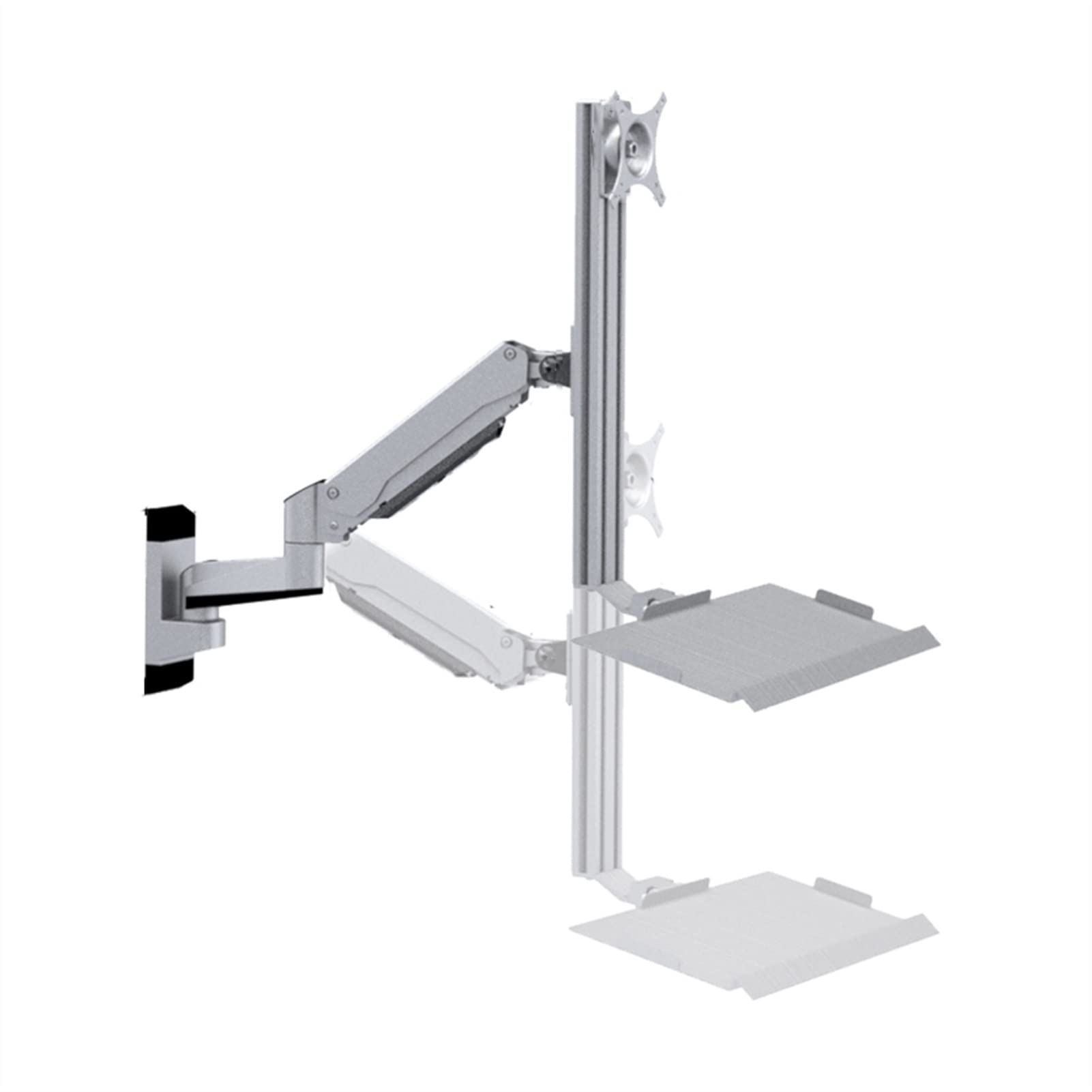 Buy TOMYEUS Monitor Stand Wall Monitor Bracket Arm, Wall Lift