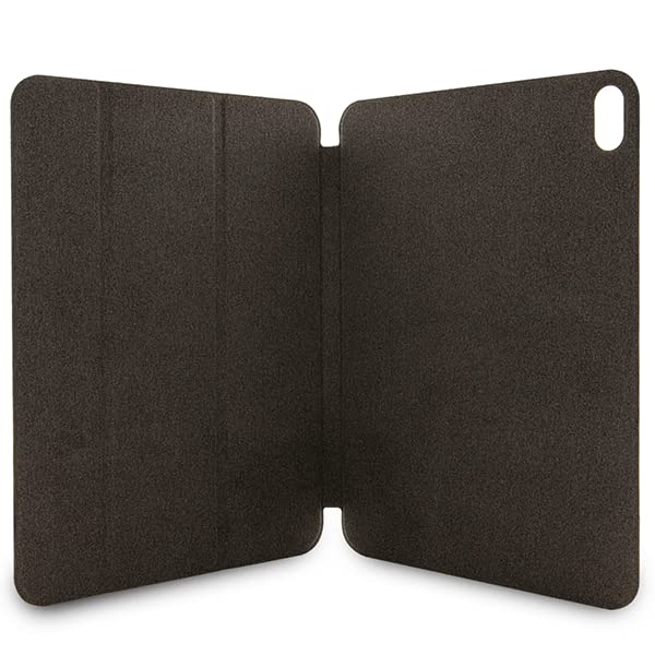 KARL LAGERFELD Handyhülle Karl Lagerfeld and Choupette Head Saffiano Folio Case für iPad Pro 12