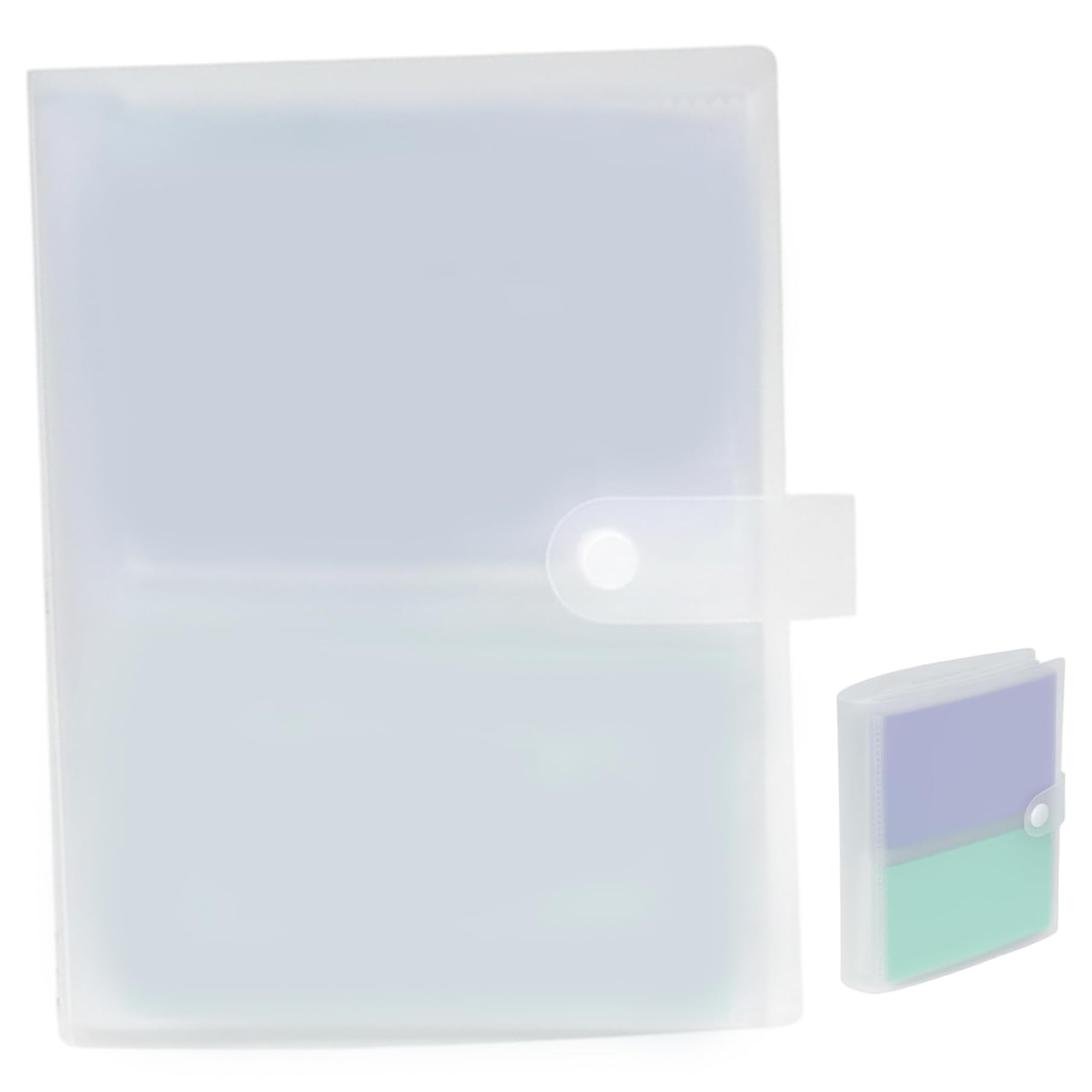 CAKEEYUM 5x7 Photo Album Holds 200 Cards or Photo Album Book PVC Sleeves with Cover for Photos Recipes Flashcards 5x7, 5 X 7 Book, Rec