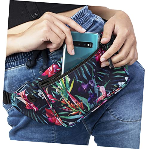 SHERCHPRY 3 Pçs Bolsa De Cinto Bolsa De Moedas Pintada Bolsa De Peito Fashion Pochete