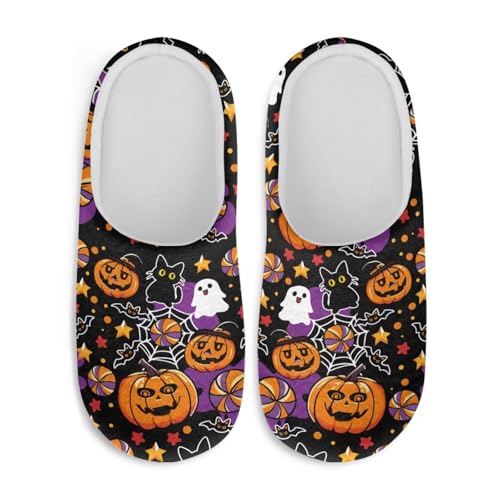 Indoor Slippers for Women Fluffy Warm Womens Men House Shoes for Bedroom Home3