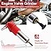 Air Motor Valve Grinder Auto Valve Grinding Tool Engine Grinding Kit Lapping Valve for Vehicles Motorcycles Engines Garage Repair Tool Set
