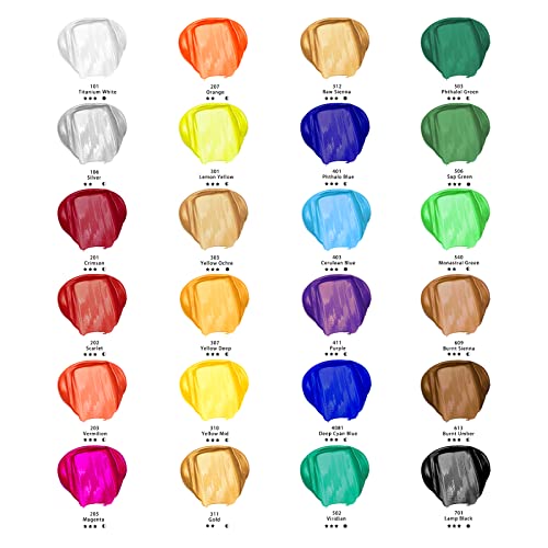 Artecho-24-Basic-Colors-Acrylic-Art-Paint-Set-59ml-2oz-Bottles-for-Painting-on-Canvas-Rocks-Stones-Wood-and-Fabric-Professional-Art-Supplies-for-Artists-Students-Beginners-and-Adults