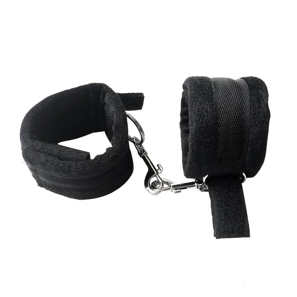 Kit d'exercices de Yoga en Nylon Noir Ceinture de Connexion réglable pour Les Mains et Les Pieds Confortable Epais Déguisement Exercice Saint LONG611