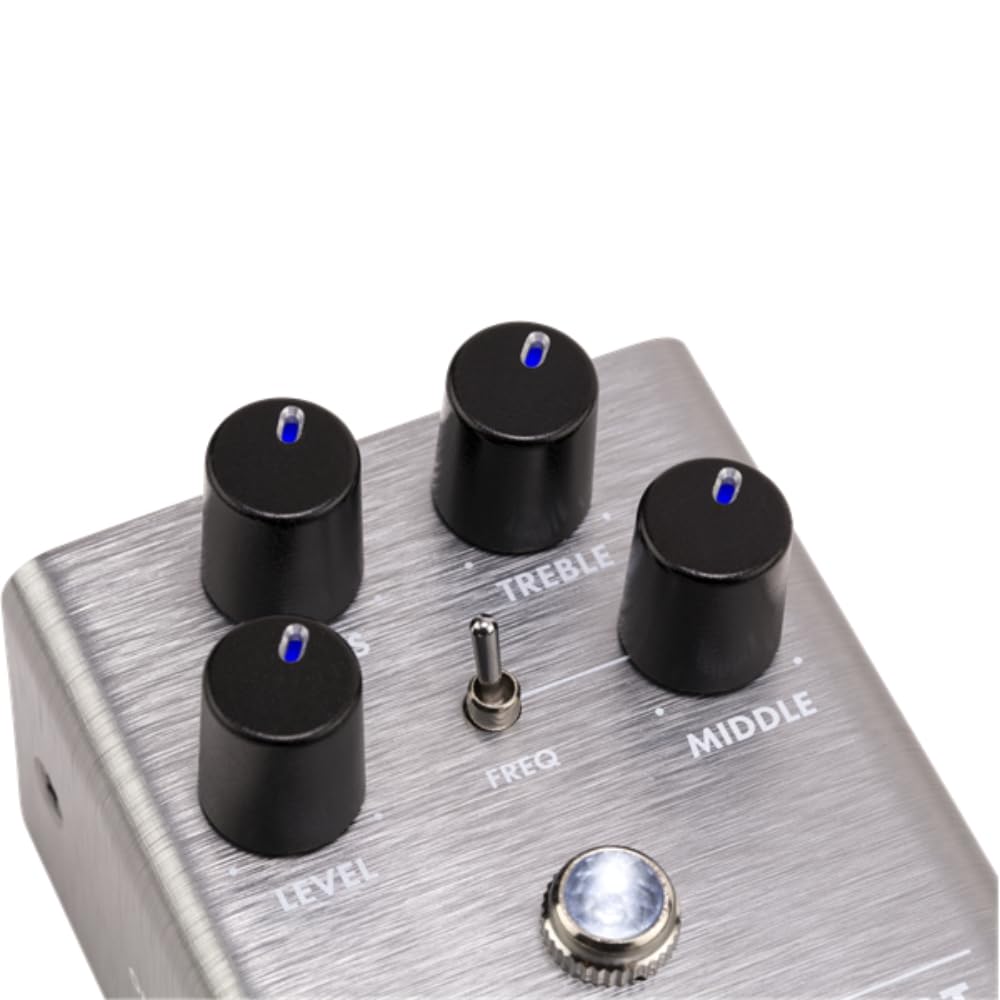 Fender Engager Boost Guitar Pedal 3-Band EQ True/Buffered Bypass