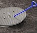Bon Drain Grate and Manhole Cover Lifter 5/8 in. x 26 in. High Carbon Steel Hook Tool Tested to 315 lb Load, Heavy Duty Utility Lifting Tool for Covers and Grates