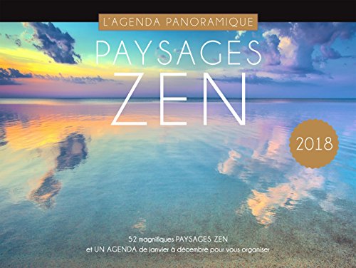 Télécharger Agenda panoramique Paysages zen 2018 Livre eBook France