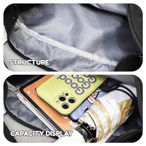 Classic Messenger Bag Cute Crossbody Bag Vintage Canvas Shoulder Bag Kawaii Purse with Upgraded Feature Travel Essential3