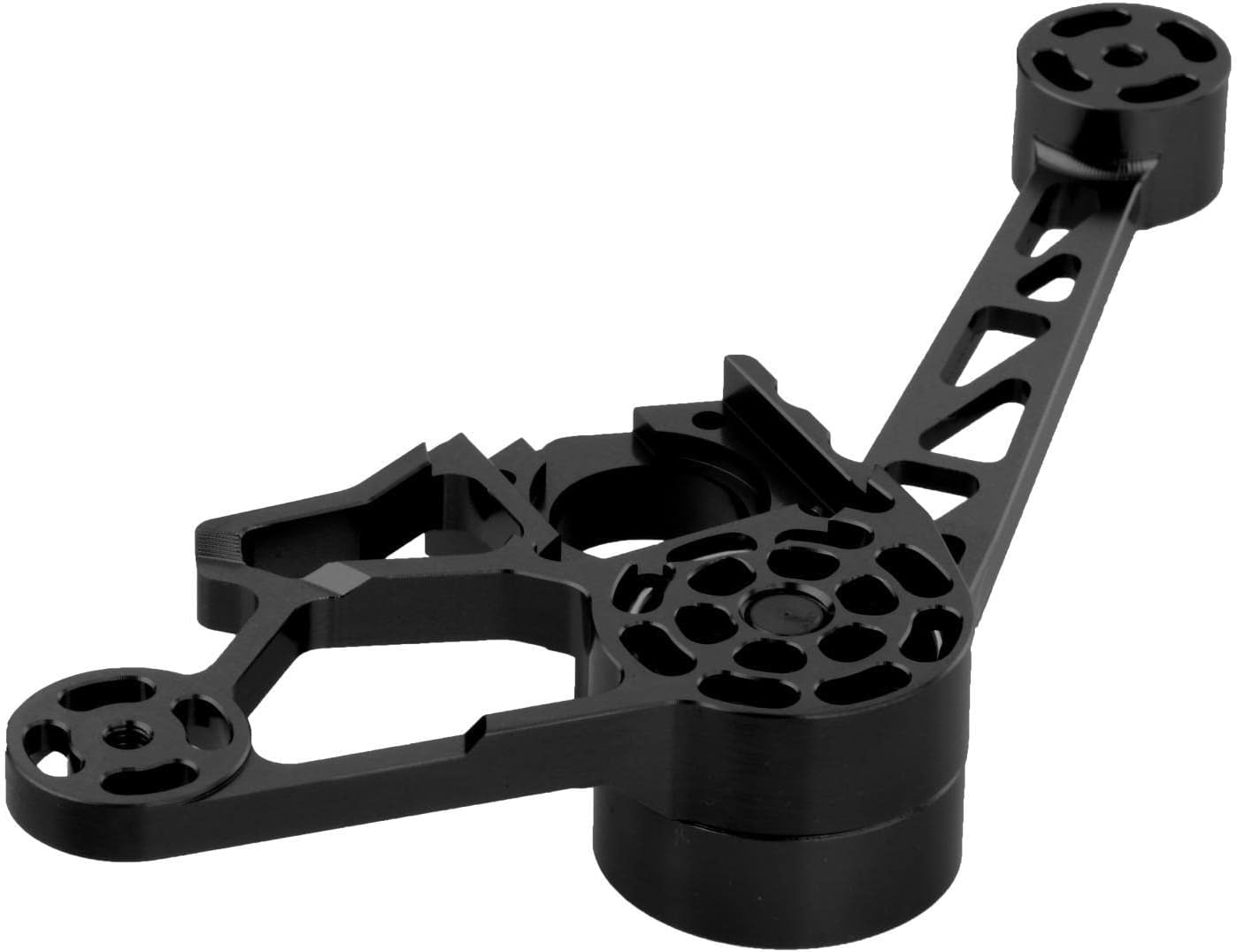 Premium weight Folding Bike Chain Tensioner for Brompton - Speed Change & Chain Stability - Aluminum Alloy Single to 6 Speed Converter with Rear Derailleur Pulley Wheel - Easy - Black