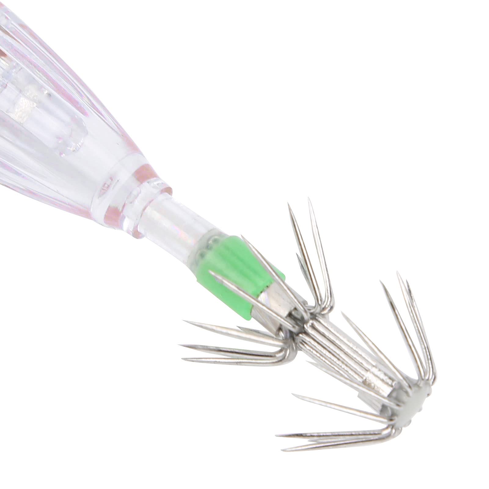 tomvorks LED Squid Fishing Lamp Red Light Bait Hook Underwater Light for Night Fishing