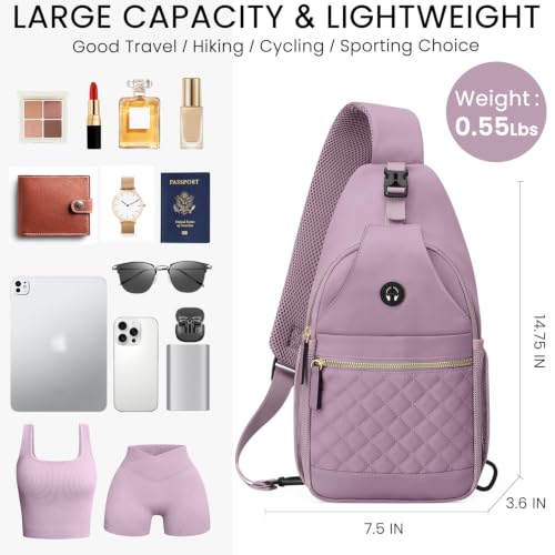 Image of Vankor Hands-free Crossbody Sling Bags for Women Stylish Cute Look | Well-organized, Quick Access,Comfortable Fit, Portable, Weather-Resistant Crossbody Purses for Women