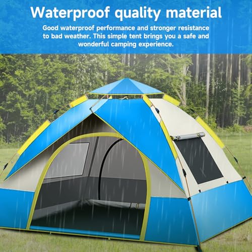 Carpa para camping KOMCLUB para 3 personas impermeable miniatura 5