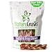 Nature Gnaws Braided Bully Sticks 5-6 inch (5 Pack) - 100% Natural Grass-Fed Beef Dog Chews