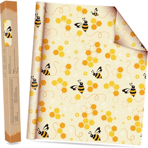 Beeswax Wraps for Food Roll(13x39inch),...