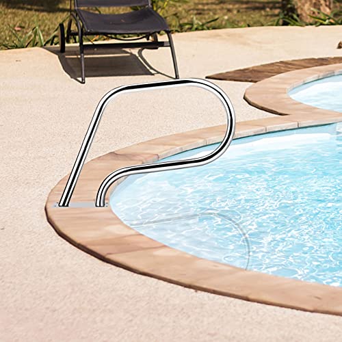 Barandilla para piscina de acero inoxidable 304 miniatura 1