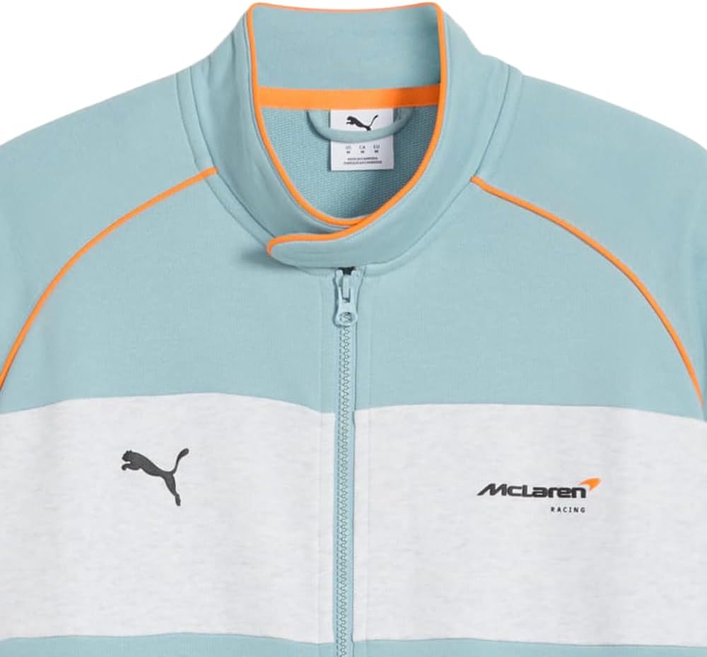 PUMA Mens Mclaren Sweat Jacket Athletic Outerwear Casual - Blue