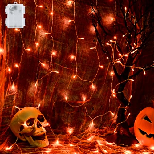 Cshare Halloween String Lights Battery Operated With Timer - 9.8ft...