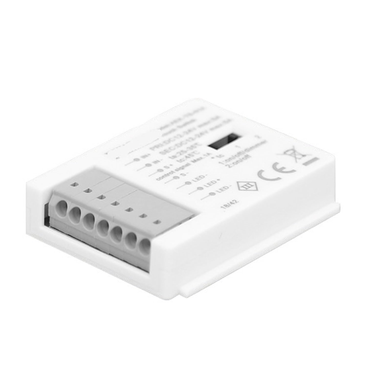 Interrupteur Tactile Marche/Arrêt Réglage Luminosité Miroir